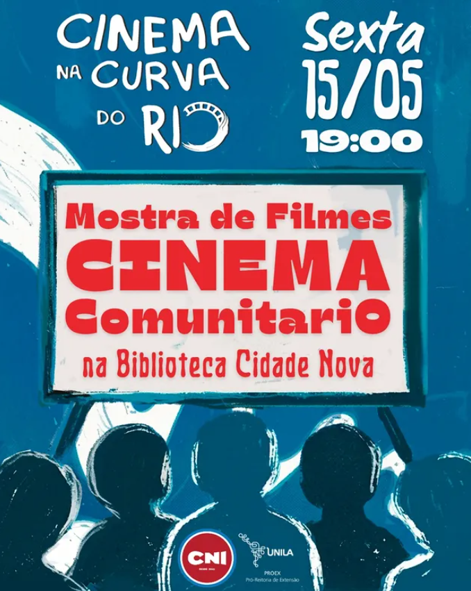 Cinema na Curva do Rio anuncia o início das oficinas de Cinema e Audiovisual Comunitário na Biblioteca CNI!