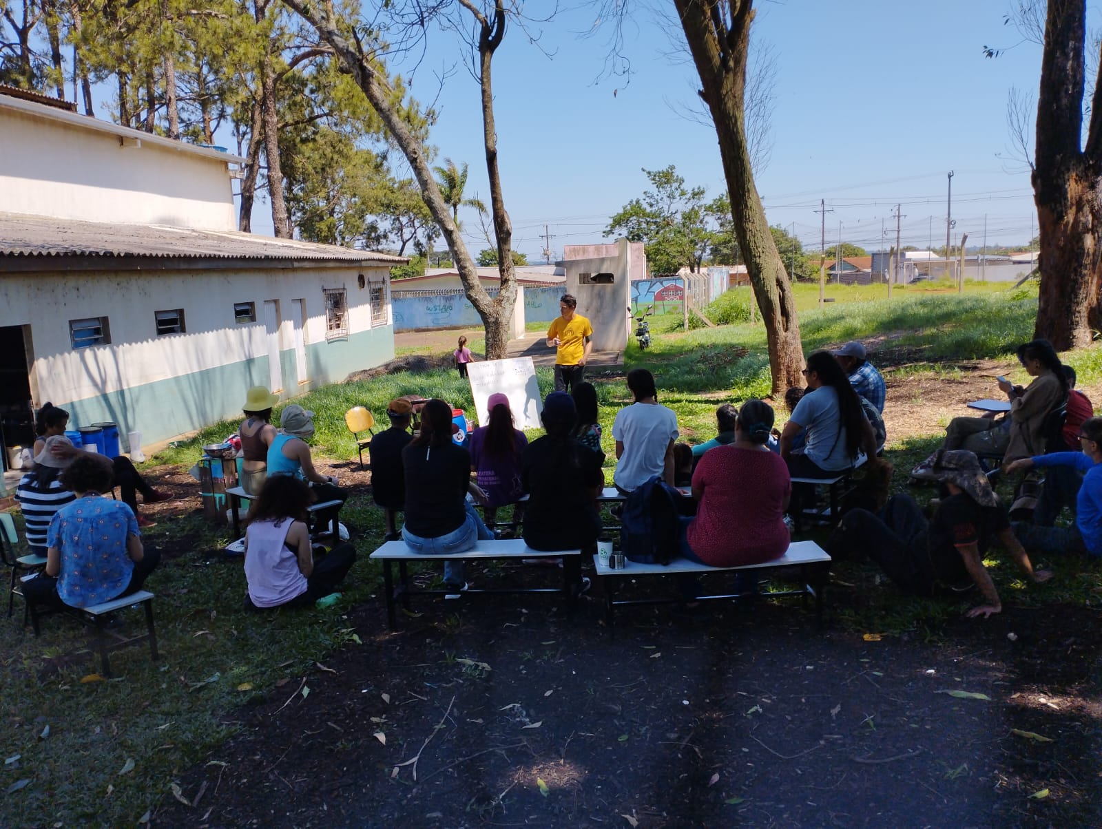 2ª Escola Popular de Agrofloresta realiza oficina de compostagem e fortalece troca de saberes na Horta Comunitária Cidade Nova